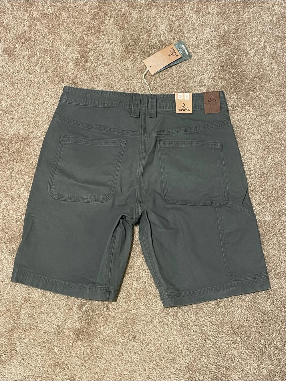 Prana Men’s Pewter Bronson Shorts